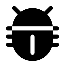 Bug Beetle Fill icon
