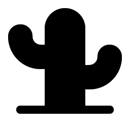 Cactus Fill icon
