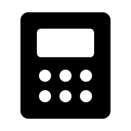 Calculator Fill icon