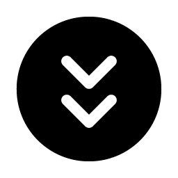 Caret Circle Double Down Fill icon