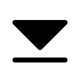 Caret Line Down Fill icon