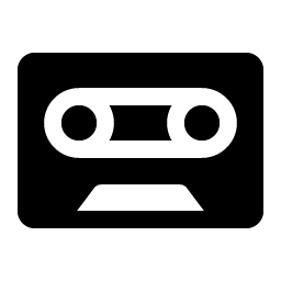 Cassette Tape Fill icon