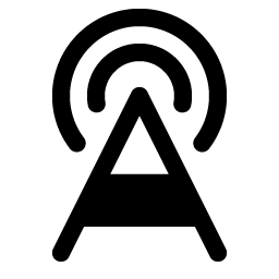 Cell Tower Fill icon