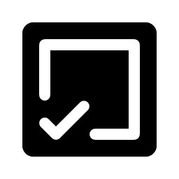 Check Square Offset Fill icon