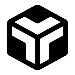 Codesandbox Logo Fill icon