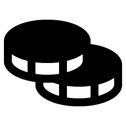 Coins Fill icon