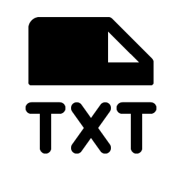 File Txt Fill icon