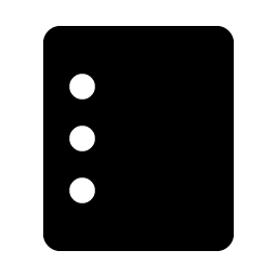 Film Script Fill icon