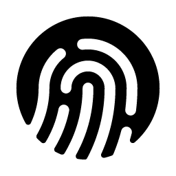 Fingerprint Fill icon