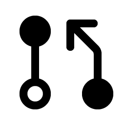 Git Pull Request Fill icon