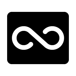 Infinity Fill icon