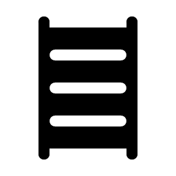 Ladder Simple Fill icon