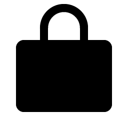 Lock Simple Fill icon