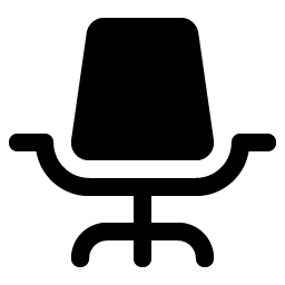 Office Chair Fill icon