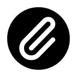 Paperclip Fill icon