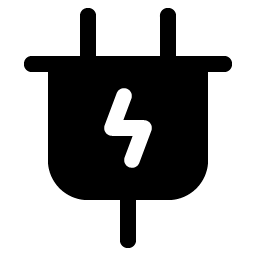 Plug Charging Fill icon