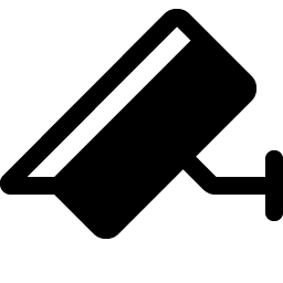 Security Camera Fill icon