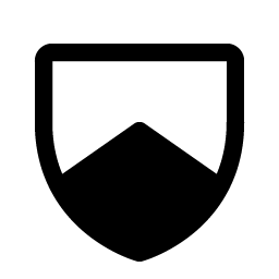 Shield Chevron Fill icon