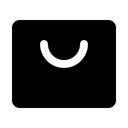 Shopping Bag Fill icon - free SVG download