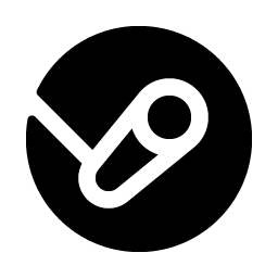 Steam Logo Fill icon