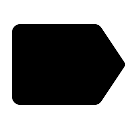 Tag Simple Fill icon