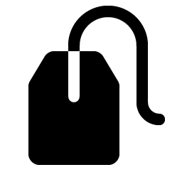 Tea Bag Fill icon - free SVG download