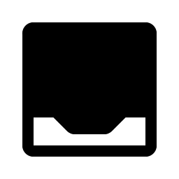 Tray Fill icon
