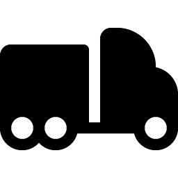 Truck Trailer Fill icon