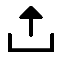 Upload Simple Fill icon