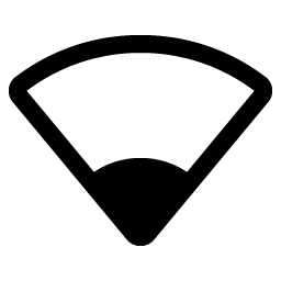 Wifi Low Fill icon