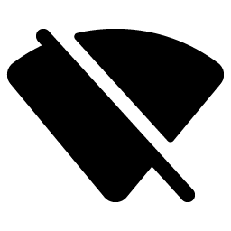 Wifi Slash Fill icon