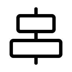 Align Center Horizontal Light icon