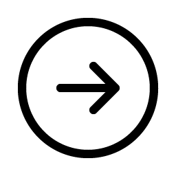 Arrow Circle Right Light icon - free SVG download