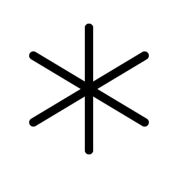 Asterisk Light icon