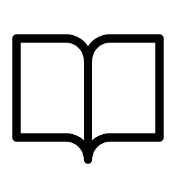 Book Open Light icon