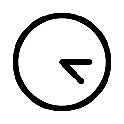 Clock Afternoon Light icon - free SVG download