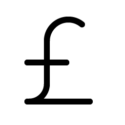 Currency Gbp Light icon