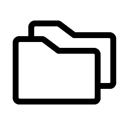 Folders Light icon