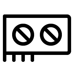 Graphics Card Light icon