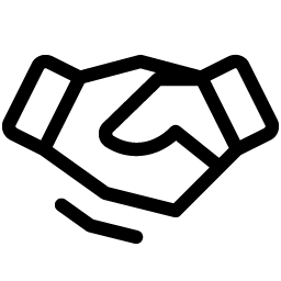 Handshake Light icon