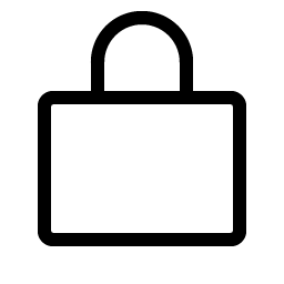 Lock Simple Light icon