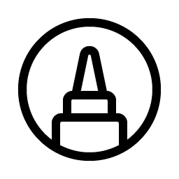 Marker Circle Light icon