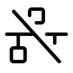 Network Slash Light icon