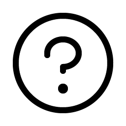 Question Light icon
