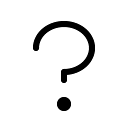 Question Mark Light icon