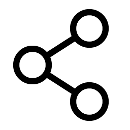 Share Network Light icon