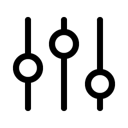 Sliders Light icon
