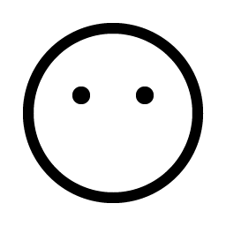 Smiley Blank Light icon