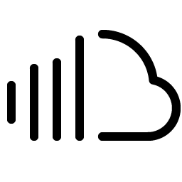 Soundcloud Logo Light icon