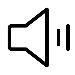 Speaker Simple High Light icon